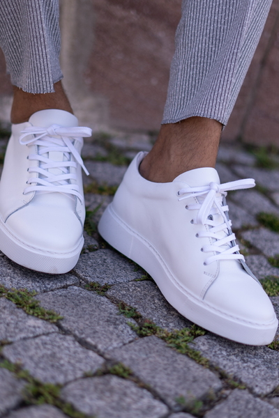 ADNAN KIZILTAŞ - Sneakers ayakkabı beyaz